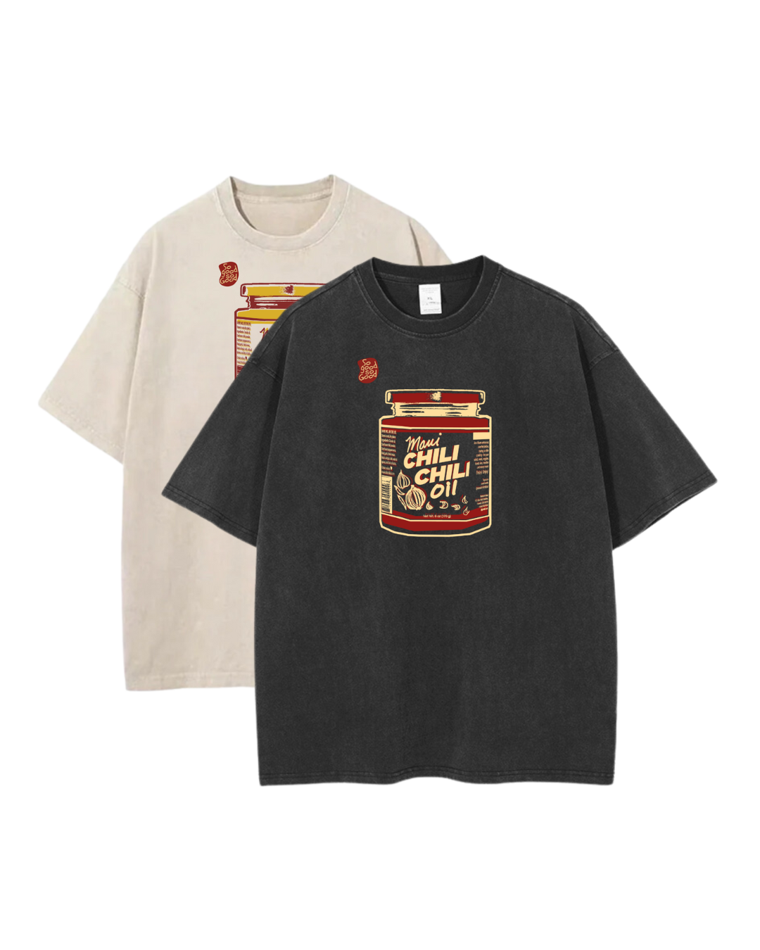 Oversized Tee – Maui Chili Chili Oil